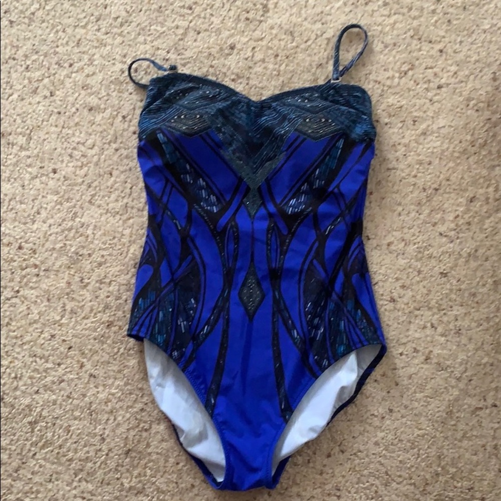 Beautiful Gem Detail Swimsuit - Picture 1 of 6